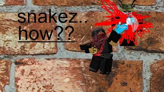 Snakez how  ROBLOX Clip Montage [upl. by Wettam254]