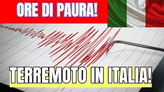 FORTE TERREMOTO IN ITALIA  TREMA ANCORA NELLA ZONA A RISCHIO [upl. by Rutherford]