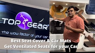 Best Seat Cover and floor mats for your CarInstall Ventilated seats in your CarTop Gear Showroom [upl. by Haral]