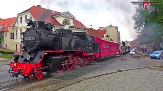 Bäderbahn Molli macht Dampf zw Bad Doberan amp Kühlungsborn [upl. by Salaidh73]