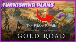 Eso  The Best Furnishing Plan Farm  Gold Road [upl. by Cuttie]