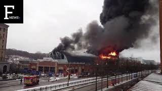 Sweden water park explosion [upl. by Izmar]