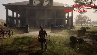 Red Dead Redemption All 20 Dreamcatchers Locations Reward [upl. by Esinehc]