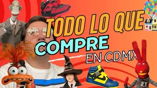 TODO lo que COMPRE en la CDMX MUSEO 31  PERISUR [upl. by Ahtebbat]