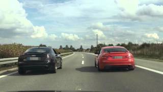 Audi RS5 42 V8 4434 Ps  4650 Nm vs Audi A5 30 TDi 4221 Ps  8694 Nm BROO Performance [upl. by Er]