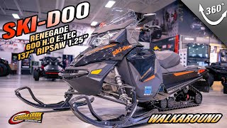 Walkaround  2016 SkiDoo Renegade® Adrenaline™ ROTAX® 600 HO ETEC® [upl. by Aerdnaed]