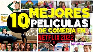 TOP 10 Mejores Películas de COMEDIA en Netflix 20222023 [upl. by Ysabel]