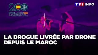 Espagne  la drogue livrée par drone depuis le Maroc｜TF1 INFO [upl. by Nwahshar744]