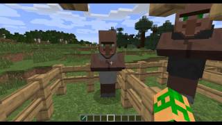 Le bruit des Villageois sur Minecraft [upl. by Constantia]