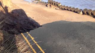 Erosion at Skipsea [upl. by Areid]