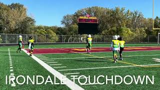 Frogtown vs Irondale 78th grade football [upl. by Siramad]