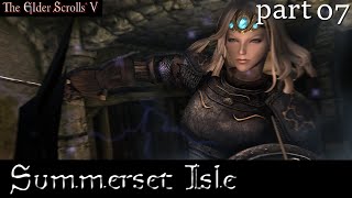 In Skyrim Summerset Isle part 7 Red Scar [upl. by Hercules301]