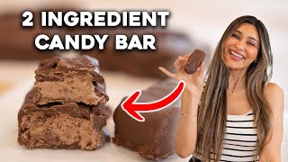 2 Ingredient Candy Bars Low Carb Weight Loss Friendly [upl. by Malo]