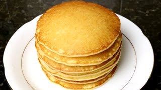 Receta de panqueques  Tortitas para desayunos [upl. by Arriek157]