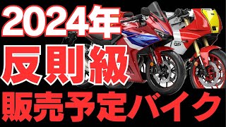 【2024年販売予定バイク】発売予定の新型バイクまとめ [upl. by Melisandra]