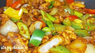 Chicken Stir Fry Recipe  easy amp quick chicken stir fry no cornstarch [upl. by Airpal]