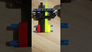 Making stabilization and steering system lego technic RC car part 2 legotechnic [upl. by Nellir]