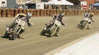 Virginia Mega Mile Expert Twins Main Event FULL Race  2013  AMA Pro Flat Track [upl. by Zetrauq363]