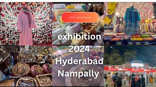 NUMAISH EXHIBITION HYDERABAD 2024 TOUR 🛍️ AND MOUTH KA KUWA😱vlogs 2 [upl. by Eleets]