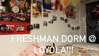 Loyola Chicago Freshman Dorm Tour [upl. by Assirehs]