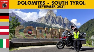 DolomitenSüdtirolTour mit dem Motorrad  September 2021 [upl. by Asylem526]