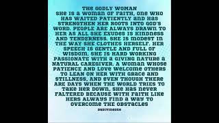 THE GODLY WOMAN [upl. by Hartley]