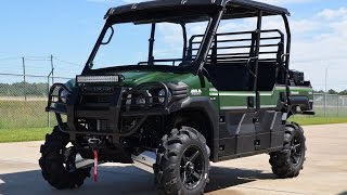 2015 Kawasaki Mule Pro FXT LE with 28quot Tires Stereo Winch and More [upl. by Vaclav783]