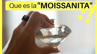 Que es la MOISSANITA  Como diferenciar una moissanite de un diamante  Que es MOISSANITE [upl. by Idnib814]