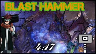 MHW ICEBORNE BLAST HAMMER VS SAFIJIVA RUN 417 [upl. by Rudolfo]