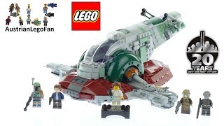 Lego Star Wars 75243 Slave 1 – 20th Anniversary Edition Speed Build [upl. by Aihsele]