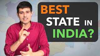 Which is the Best State in India  Dhruv Rathee Analysis on Economy Environment Development [upl. by Kristel564]