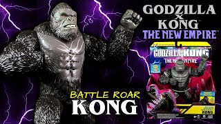 Godzilla x Kong ™ The New Empire ™ Battle Roar Kong  Playmates Toys ® Monsterverse [upl. by Cailly]