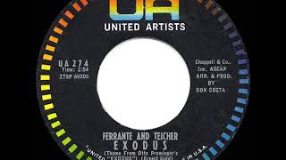 1961 HITS ARCHIVE Exodus  Ferrante amp Teicher a 1 record [upl. by Craggy]