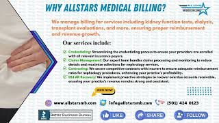 AllStars Medical Billing Nephrology Billing amp Credentialing Experts [upl. by Bettencourt587]