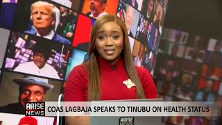 The Morning Show COAS Lagbaja Speaks to Tinubu On Health Status [upl. by Farnham]