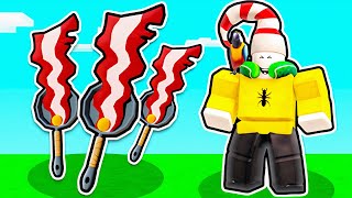 Using INF New BACON BLADES Roblox Bedwars [upl. by Freddi]