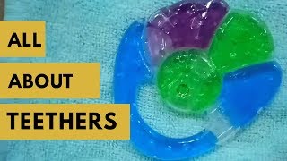 All about baby teethers  mee mee water teether review in hindi [upl. by Hersch421]