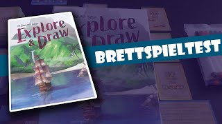 Die Insel der Katzen Explore amp Draw  Brettspieltest [upl. by Adnolay]