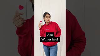 Ajio Winter Wear Haul  Ajio haul ytshorts shorts [upl. by Woodall]