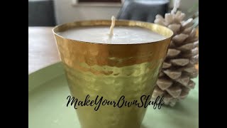 Kerzen gießen Anleitung  Pouring Candles Tutorial DIY Upcycling [upl. by Eceined]