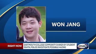 Dartmouth College community shaken by students death police investigating potential hazing [upl. by Yrrol914]