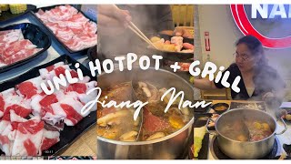 UNLIMITED HOTPOT  GRILL  JIANG NAN  HONEST REVIEW AND FULL EXPERIENCE  FOOD VLOG  SANDITEE [upl. by Akirehs659]