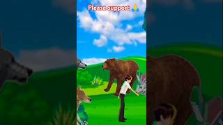 Mowgli part1🤯  new hindi animation cartoon story🔥  shorts viral [upl. by Higgs]