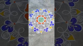 Simplekolam245 muggulu rangoli rangolidesigns newrangoli Myrangoli77 [upl. by Sonitnatsnok]