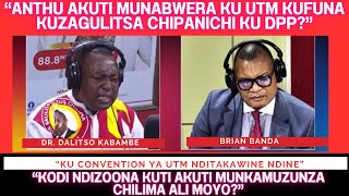 BRIAN BANDA WAMUKHAULITSA DALITSO KABAMBE NDI MAFUNSO OKHUNZA KUMUZUNZA CHILIMA ASANAMWALIRE [upl. by Llemor]