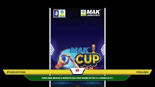 BPCL MAK CUP  CRICKET TOURNAMENT 202324  Day 5  30 Dec  2023 [upl. by Westley542]