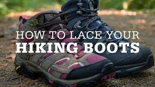 How to Lace Hiking Boots [upl. by Emmuela]