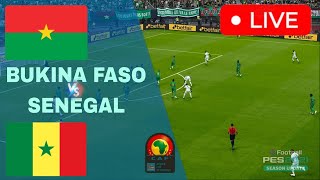 Bukina Faso vs Senegal LIVE 🔴 Africa Cup of Nations Qualification ⚽ LIVE Match Now [upl. by Atival]