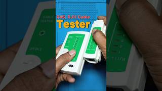 Network Cable tester RJ45 and RJ11 testing rj45 rj11 cat5 cat6 [upl. by Lipsey]