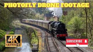 CHURNET VALLEY RAILWAY STEAM TRAIN [upl. by Silrac]